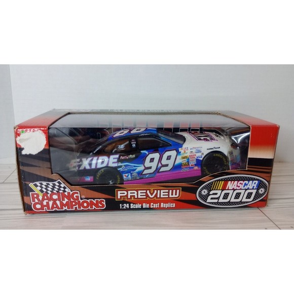 Racing Champions Other - 2000 RACING CHAMPIONS #99 EXIDE JEFF BURTON "PREVIEW"  1/24